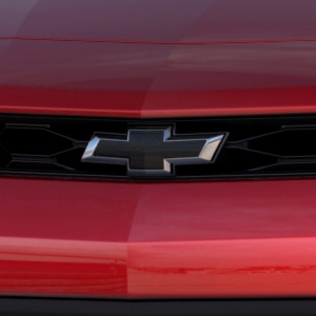 Gloss Black Bowtie Emblem Set (Front & Rear) For Chevy Camaro 2016-2022 – ZL1/LT1 Style, Clip-On & Adhesive